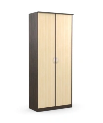 Two-Door Wardrobe with PVC Edge Banding