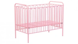 Polini Kids Vintage Metal Crib 150 - Pink, Art. 0001649.4