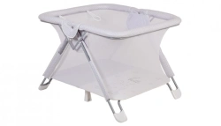 Polini Kids Comfort Hippo Playpen, Gray, Model 0002358-7