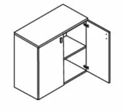 Низкий шкаф