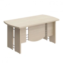 Executive Writing Desk 160x80x75 cm, Oak Shamon "BORN Optima" B 103 DSH